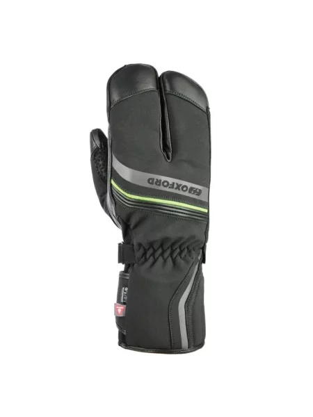 Śródsezonowe rękawice motocyklowe Oxford Polar MS czarne