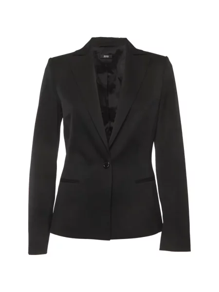 Lung sacou Boss negru