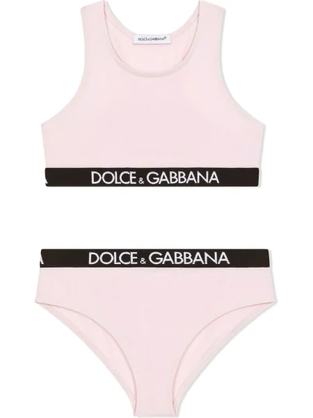 Бикини Dolce & Gabbana розово