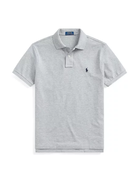 Polo Polo Ralph Lauren με αυτόγραφο γκρι