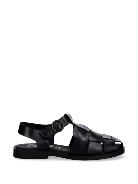 Sandale Fly London din piele negru