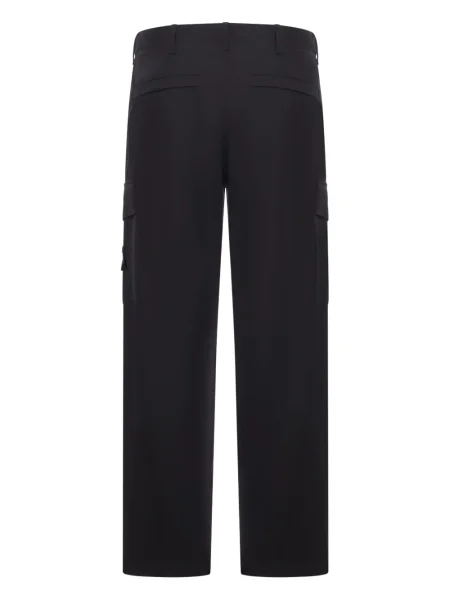 Pantaloni cargo Stone Island cu strasuri negru