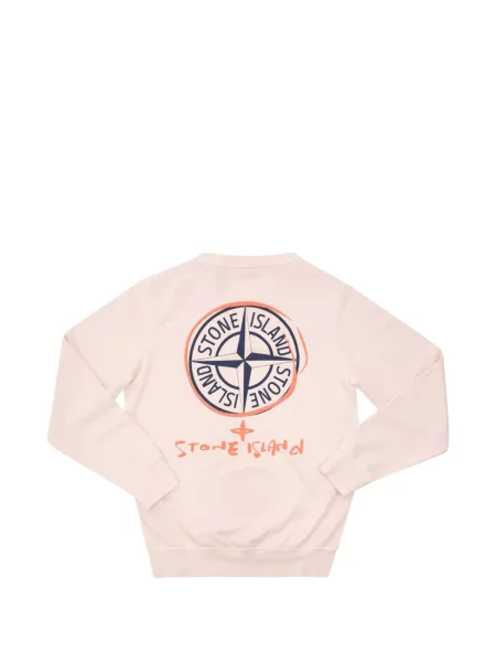 Bluza dziecięca Stone Island różowa