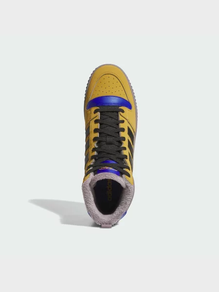 Кожаные ботинки Adidas коричневые
