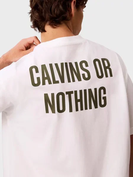 Футболка Calvin Klein біла