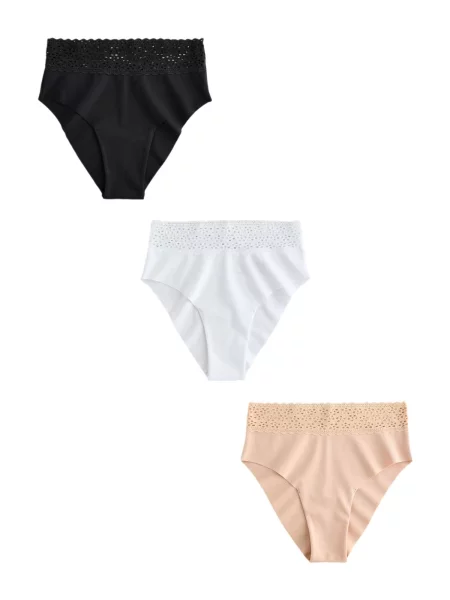 Next Slip pielii / negru alb