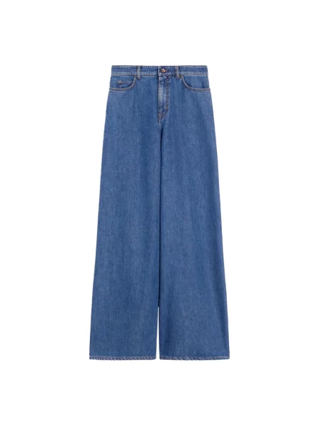 Jeansy Max Mara niebieskie
