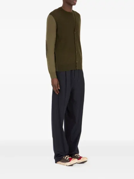 Cardigan Maison Margiela de lână verde