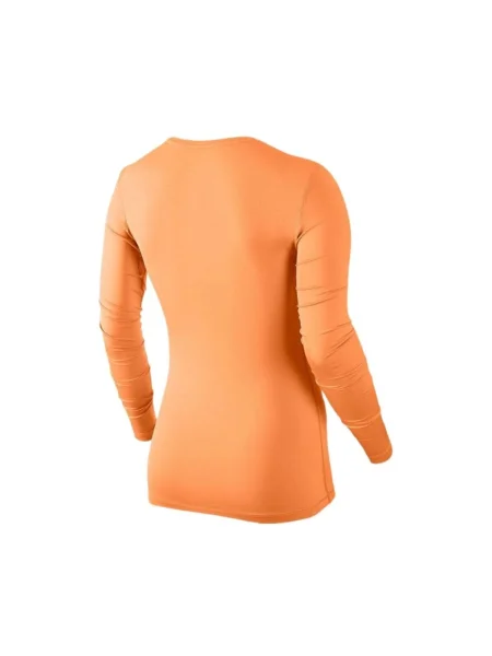 Tricou mânecă lungă Nike portocaliu