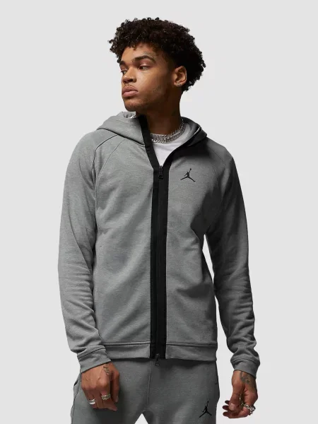Кофта NIKE Sprt Stmt Air Flc Fz бавовна/поліестер сірий