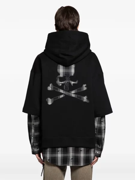 Majica s kapuljačom Mastermind World crna