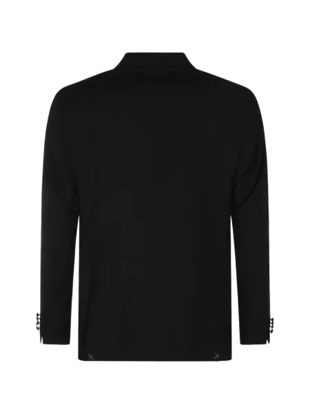 Costum Canali cu două rânduri de nasturi negru