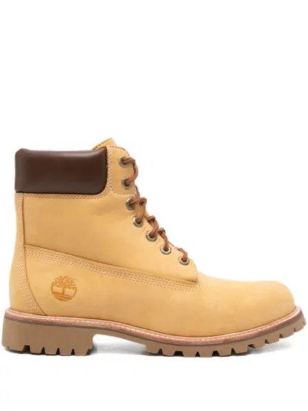 Botine Timberland cu șireturi din nubuc