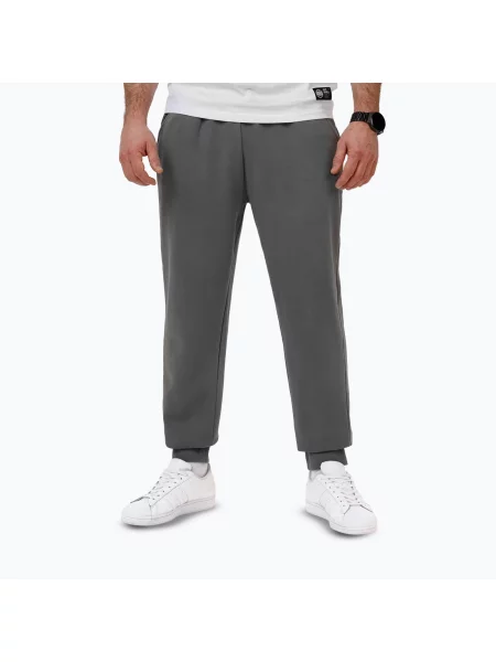 Tepláky Pitbull Lancaster 2 washed grey šedé