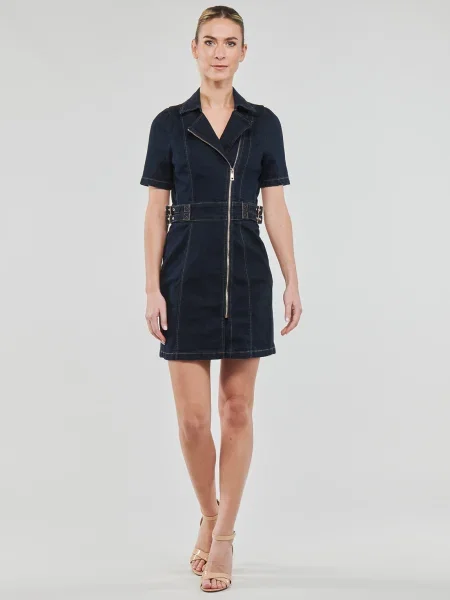 Öltöny denim ruha Morgan kék