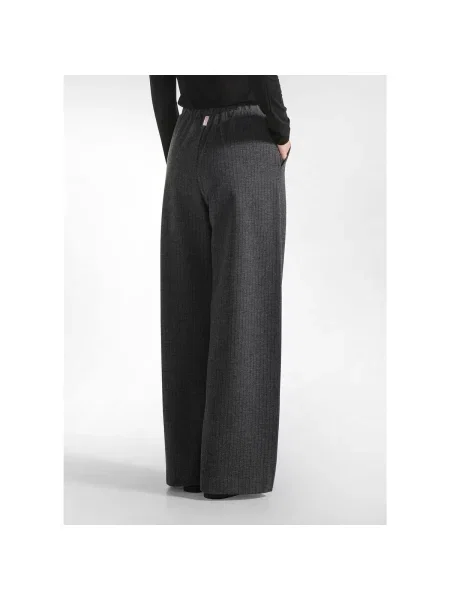 Pantaloni palazzo Deha gri