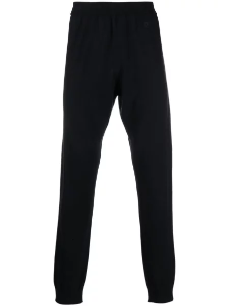 Pantaloni Corneliani tricotate albastru