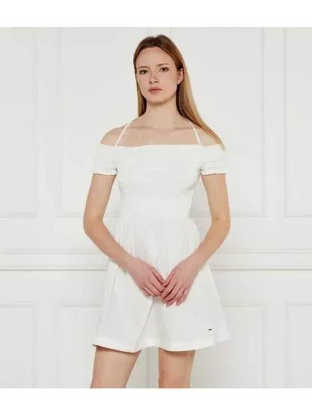 Tommy Jeans Rochie alb