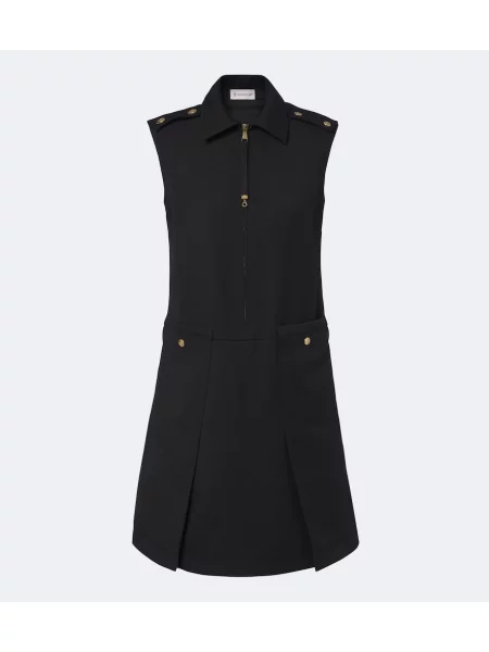 Rochie Moncler de lână negru