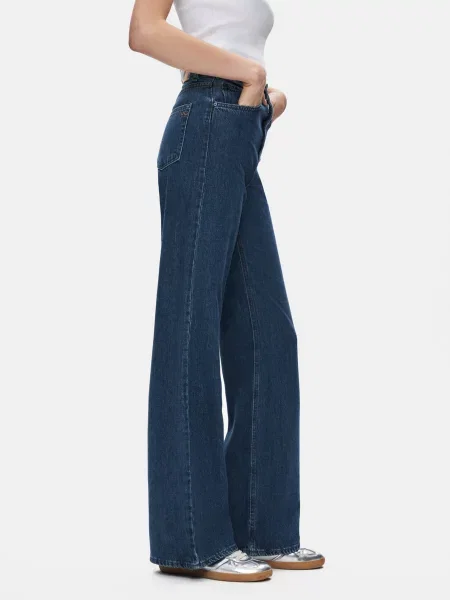 Широкие джинсы Ltb Jeans синие