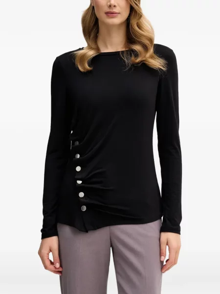 Lung tricou Sisley negru