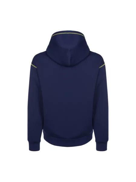Bluza z kapturem Dolce And Gabbana z kapturem niebieska