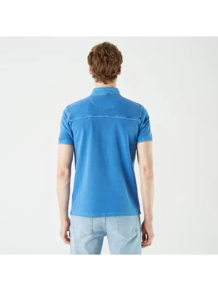 Lacoste Koszulka Polo niebieska