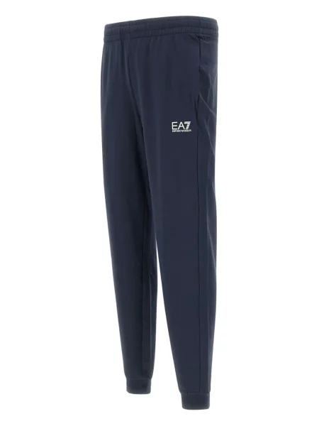 Pantaloni Ea7 Emporio Armani albastru