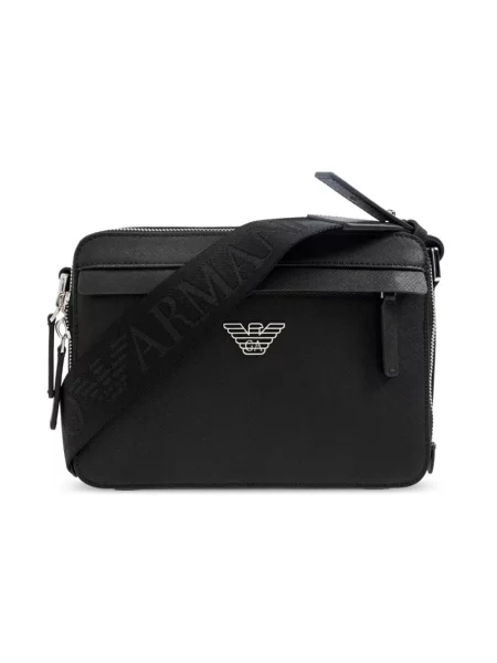 Torba crossbody Emporio Armani czarna