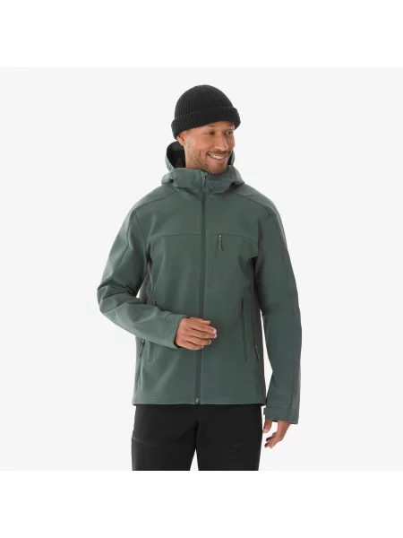 Second Life Kurtka softshell turystyczna Quechua czarna