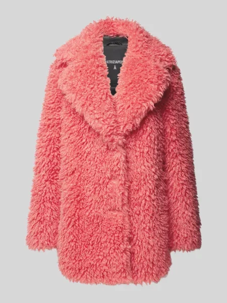 Płaszcz z kołnierzem z połami model ‘CAPPOTTO 3 BOTTONI’ Patrizia Pepe