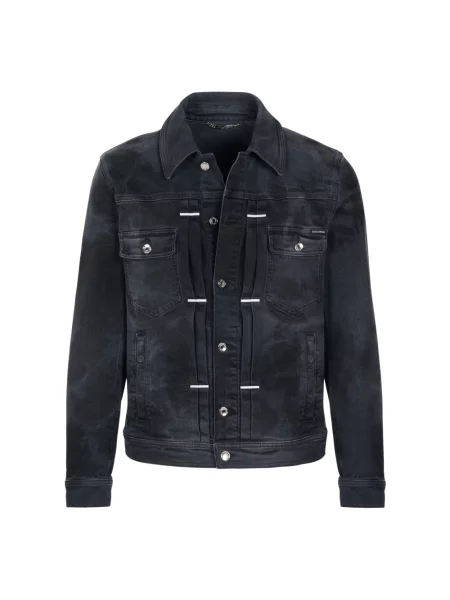 Kurtka jeansowa Dolce And Gabbana czarna
