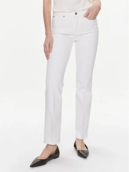 Tommy Hilfiger Blugi Bootcut alb