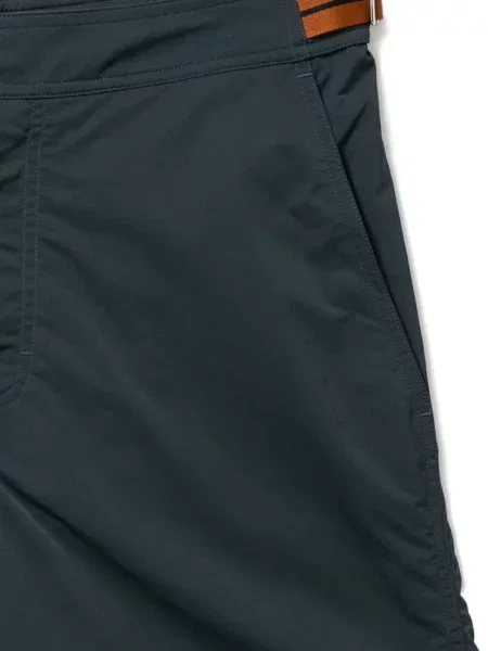 Slip de baie Zegna cu cataramă albastru