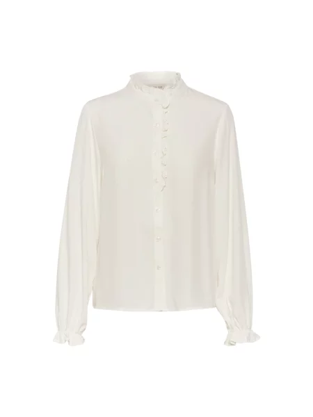 Koszula Cream z rękawami balonowymi biała