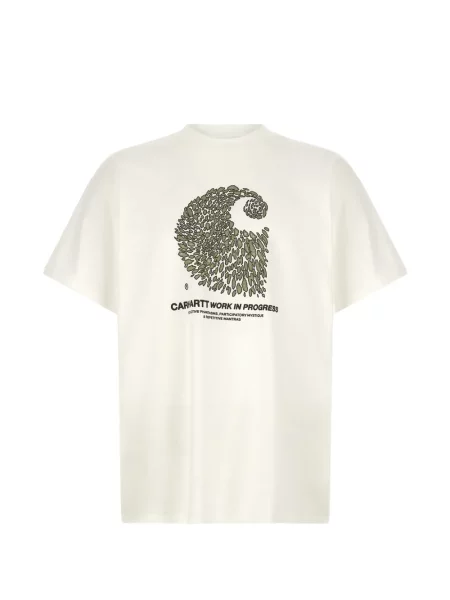 Tricou Carhartt Wip cu imagine alb
