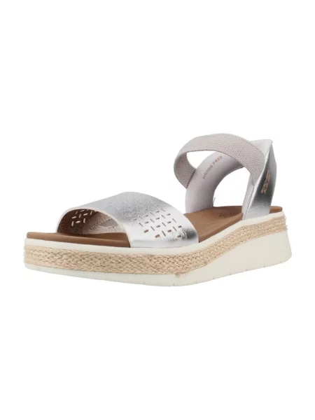 Sandále Skechers Bobs Sun Ray Strieborná