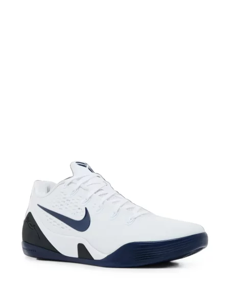 Fotbal sneakerși Nike Metcon din piele cu broderie alb