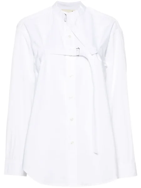 Koszula R13 na sprzączkę biała