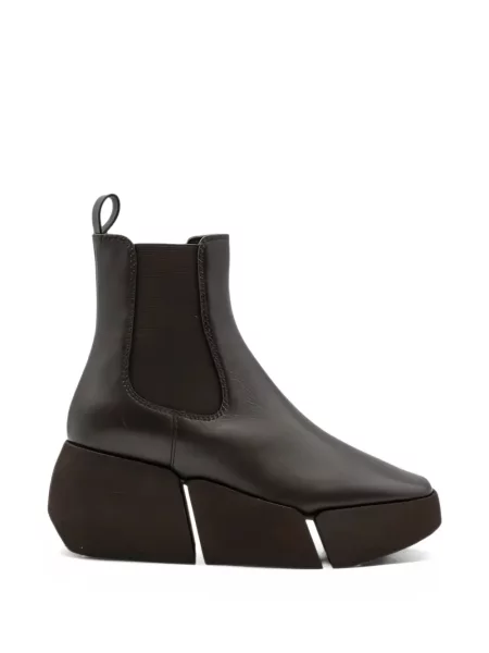 Botine chelsea Paloma Barcelo cu platformă maro
