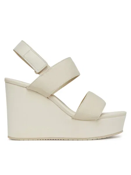 Calvin Klein Jeans Sandale Wedge Sandal Webbing In gri