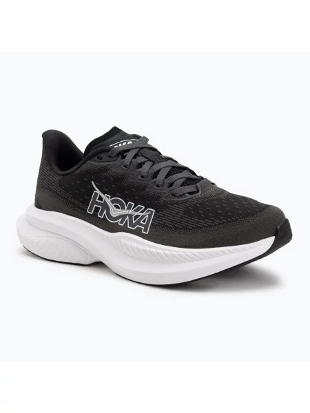 Încălțăminte de alergare pentru femei HOKA Mach 6 black/white alb