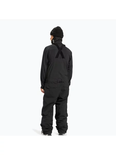 Spodnie snowboardowe Quiksilver Paramo Stretch Bib czarne