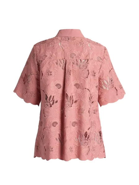 Scurt cămașă Erdem cu model floral roz
