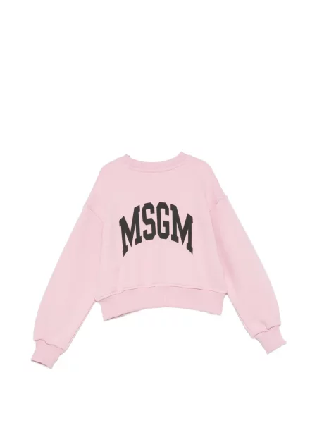 Bluza dziecięca Msgm różowa