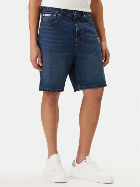 Calvin Klein Jeans Pantaloni scurți de blugi albastru