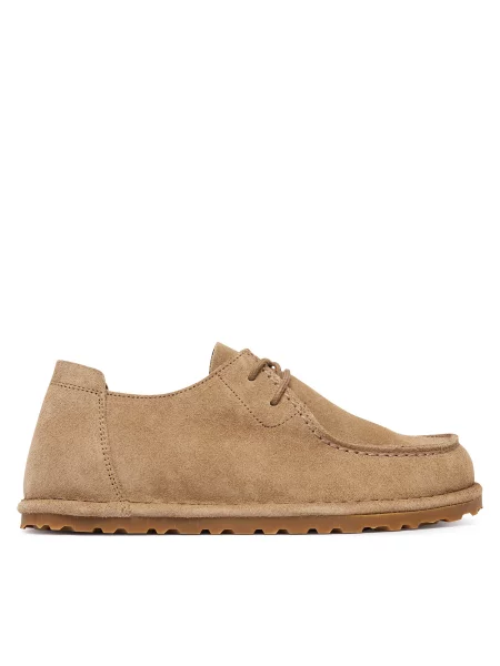 Birkenstock Обувки Utti Lace бежов