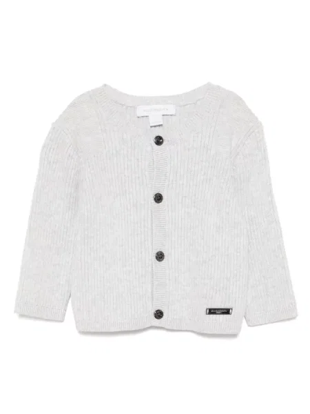 Top dziecięcy Burberry szary