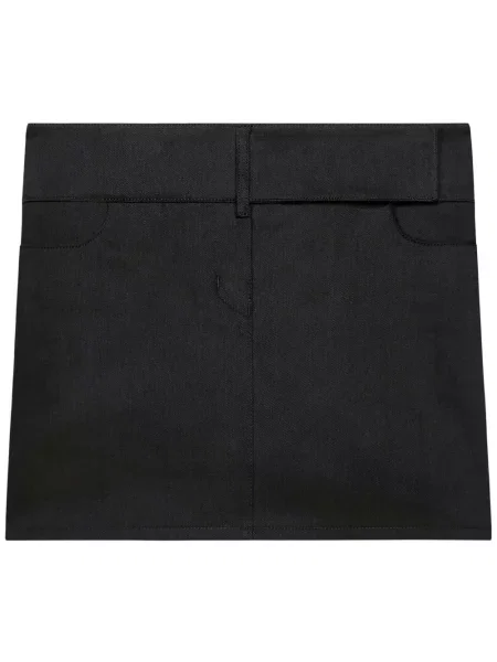 Mała mały spódnica mini Courreges czarna