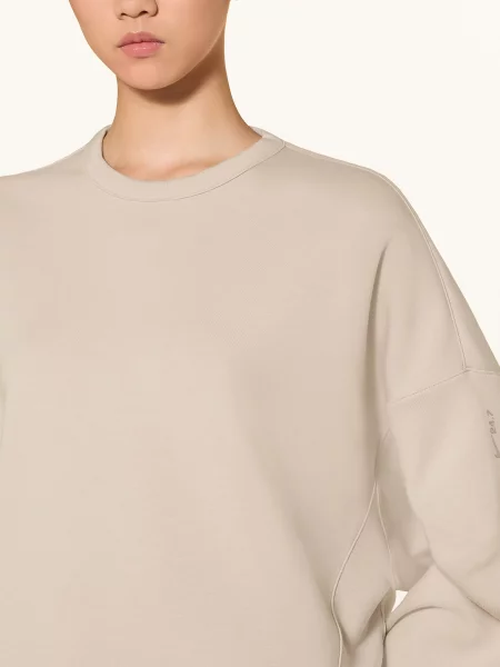 Nike Mikiny Impossiblysoft krémová šedá